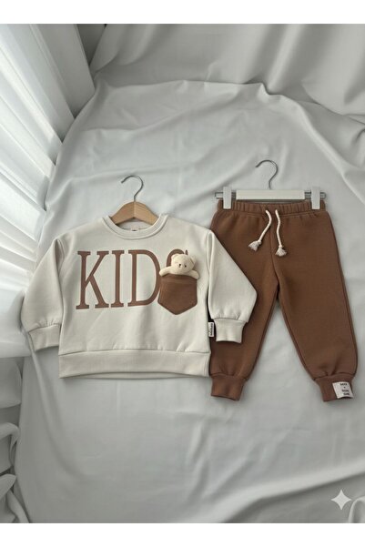 Butik Üç İplik Şardonlu Eşofman Takımı