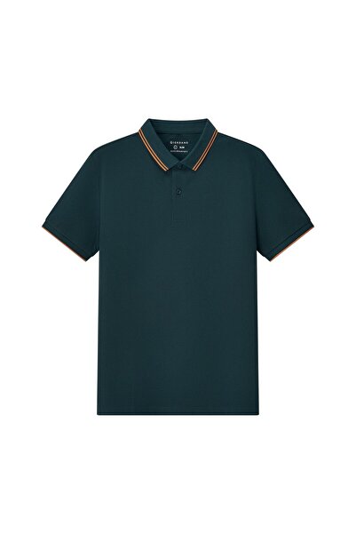 Giordano Men's Slim Fit Pique Polo: Elevated Comfort, Modern Style