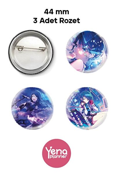 Yenaplanner Project Sekai Bag Ornament Set / Badge Set / Opener Keychain Set