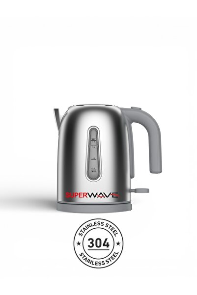 Super Wave Ben Shihon Electric Kettle, 2-year warranty, rust-resistant stainl...