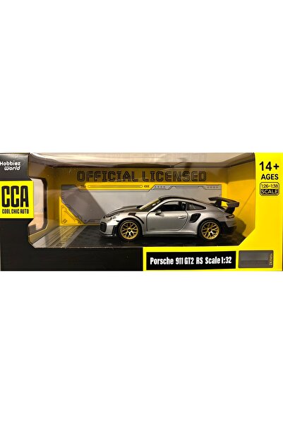 HOBBİEZ WORLD CCA Cool Chic Auto Porsche 911 GT2 RS Diecast Model Araba, 1:32...