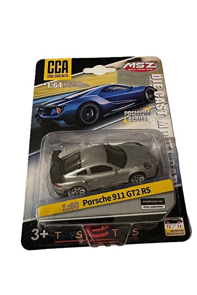 CCA Porsche 911 Gt2 Rs Diecast Model Car, 1:60 Scale, Premium Series, Working...