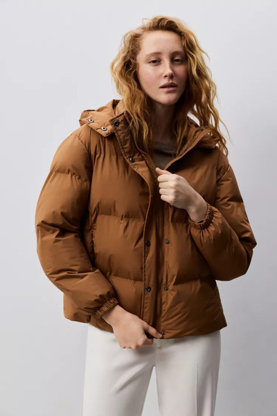 LEFTIES Kapüşonlu Dolgulu Spor Ceket