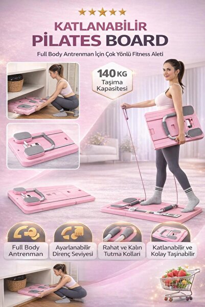 ATLT ATLANTİS 140 KG TAŞIMA KAPASİTELİ ÇOK FONKSİYONLU PİLATES BOARD KATLANAB...