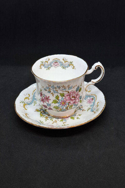 ABBETC Royal Standard Mandarin Porcelain Tea/Coffee Cup 2 Pieces 150 ml