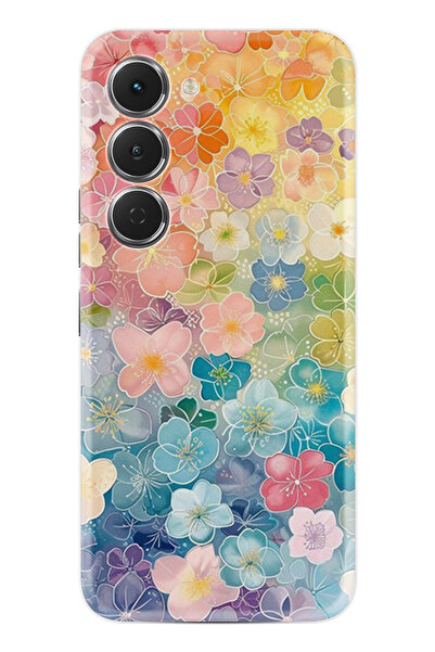 TECNO Spark 40 Pro (KM6) Kılıf Boutique Baskılı Resimli Şahane Çiçekler Pcode...