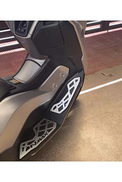 YSGMOTOPARTS Yamaha Nmax Techmax 125/155 2025-2026 Aksesuar Paspas Basamak Seti Gümüş Gri Renk