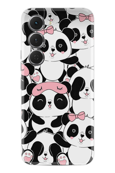 TECNO Spark 40 Pro (KM6) Kılıf Boutique Baskılı Resimli Uykucu Pandalar Pcode...