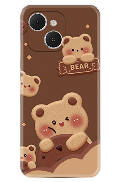 TECNO Spark 40C (KM4n) Kılıf Boutique Baskılı Resimli Bears Pcode -032