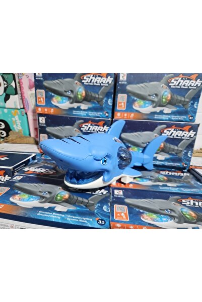 Ailenizin Oyuncakçısı YERDE GEZEN PİLLİ IŞIKLI SESLİ KÖPEK BALIĞI