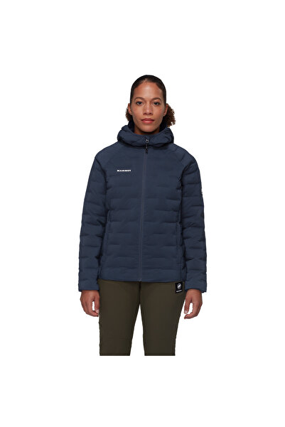 Mammut Γυναικείο μπουφάν Sender με κουκούλα σε μπλε χρώμα