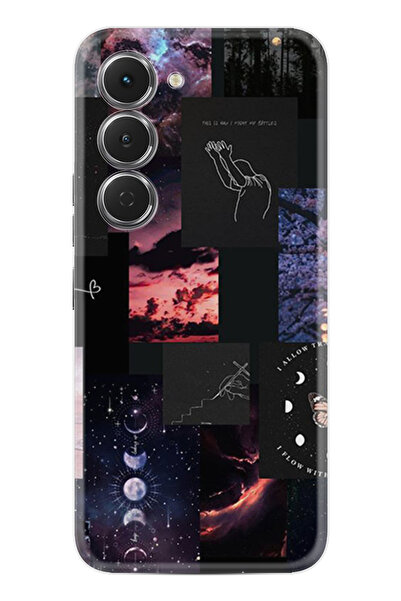TECNO Spark 40 Pro (KM6) Kılıf Boutique Baskılı Resimli Ay Pattern Pcode -030
