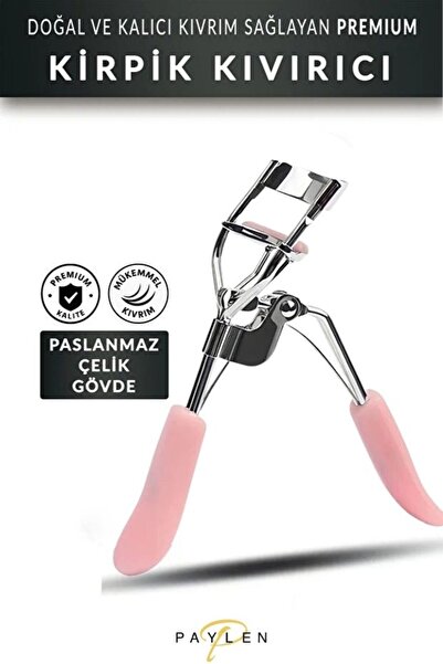 PAYLEN Doğal Kıvrım Sağlayan Premium Kirpik Kıvırıcı Yedek Lastikli