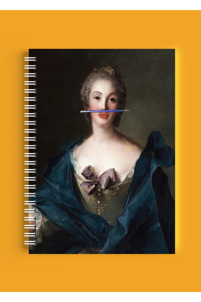 ARTHOUSECOLLECTIVE A4 Spiral Notebook - Unlined School Notebook - 80 Sheets /...