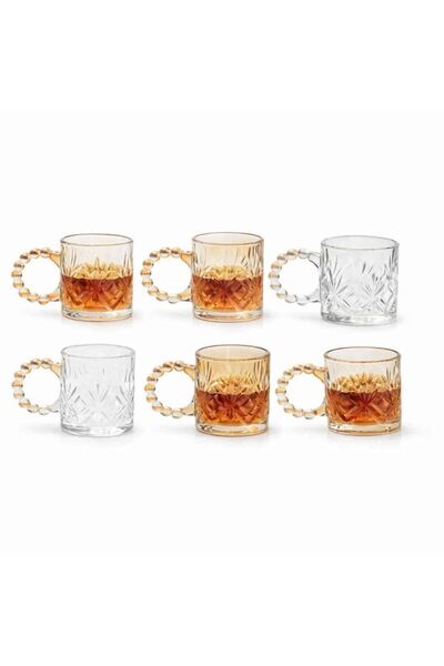 OEM Set of 6 Glass Mugs 110ml