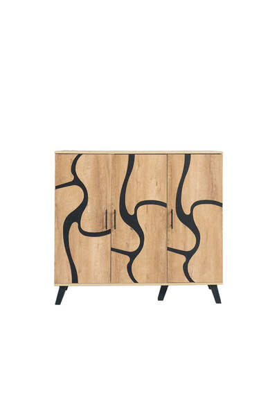 Lande Rack Cabinet Modern Malaysian Shoe Cabinet