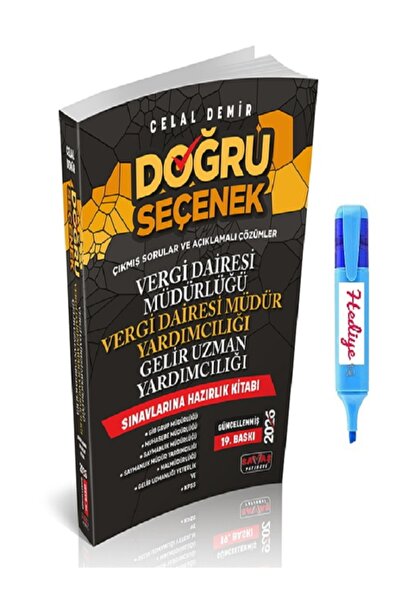 Savaş Yayınevi 2026 Doğru Seçenek Gelir Uzman Yardımcılığı Sınavlarına Hazırl...