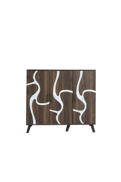 Lande Rack Cabinet Modern Malaysian Shoe Cabinet