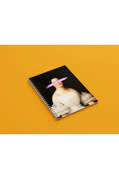 ARTHOUSECOLLECTIVE A4 Spiral Notebook - Unlined School Notebook - 80 Sheets / 160 Pages - Baroque Period Poster Cover