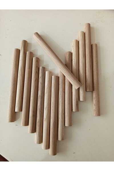 ncy ahşap meşe balık sırtı tasarım parça çıta çubuklar 20 cm 15 adet