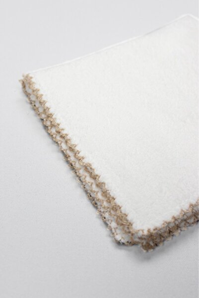 NW NessiWorld Organic 28X28 6-Piece Towel Tissue 90105 Ecru