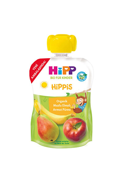 My Reality Fashion Organic Banana Apple Pear Fruit Puree 100 Gr