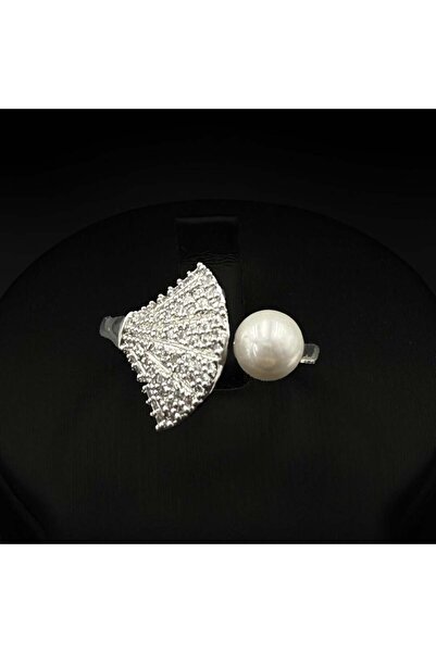 Generic Zircon ring, diamond-quality, special edition, mixed silver color, co...