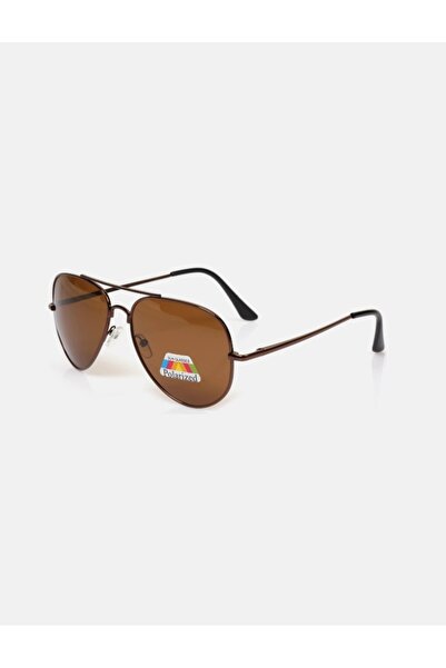Byc polo نظارات شمسية للجنسين من CBP029 GAMİ RYBN KAHVE POLARIZED GLASS.