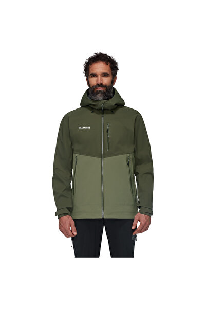Mammut Jacheta Barbati Alto Guide Hs Hooded Marsh-Dark Marsh