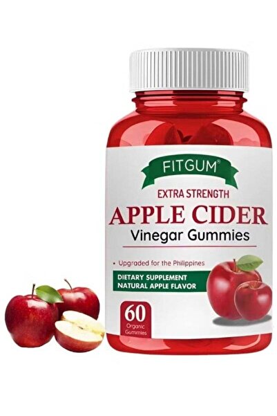 Fitgum FIT GUM Apple Cider Vinegar Gummies – Extra Strength Organic ACV Suppl...
