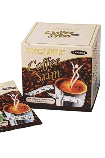 Constanta قهوة التخسيس - مشروب حارق للدهون خالٍ من السكر مع الكولاجين والتفاح...