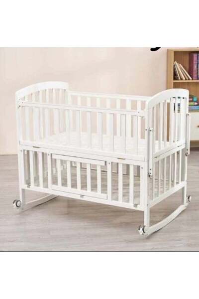 Baby Star Wooden Rocking Bed for Children