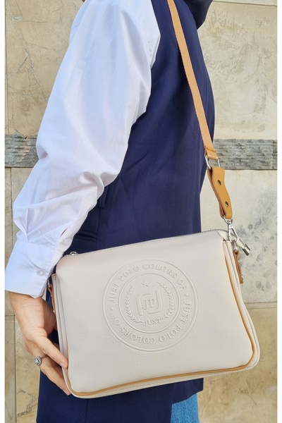 Just Polo JP Justpolo Women's 6-Compartment Shoulder and Crossbody Bag