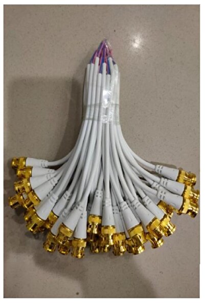 OEMG BNC Kablo / 50 Adet / CCTV Kamera Bağlantı Konnektör