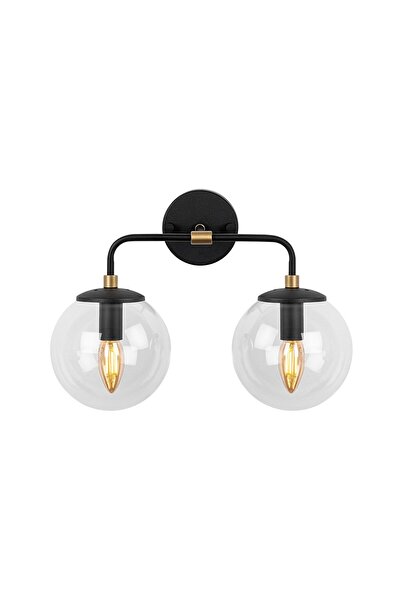 AmberLED Stylish Metal Body Sconce E14 Compatible for Bedroom and Living Room