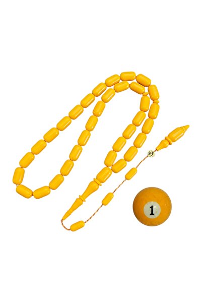 LEBLEBİ TESBİH Mehmet Erbabacan Usta 01 Nolu Bilardo Topu Tesbih Lt1471