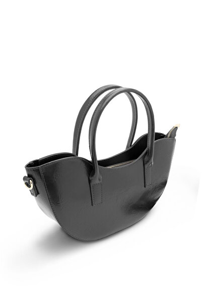 BRAGİ Geantă de mână și umăr de damă neagră