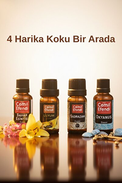 Cemilefendi Bahar Esintisi - Lilyum - Sadrazam - Okyanus 10 ml Tütsü ve Buhur...