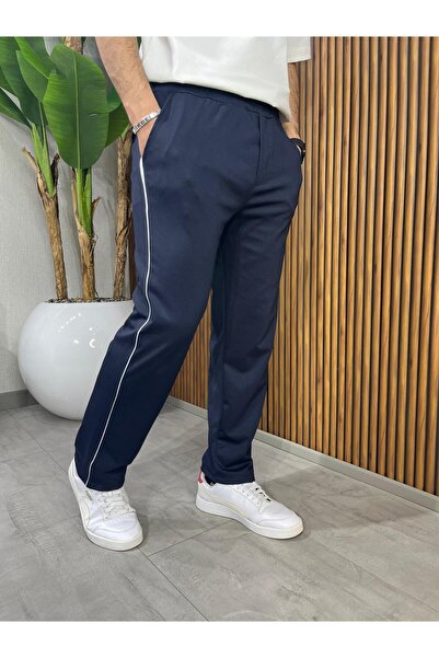 ROSE'D Erkek Baggy Şeritli Eşofman