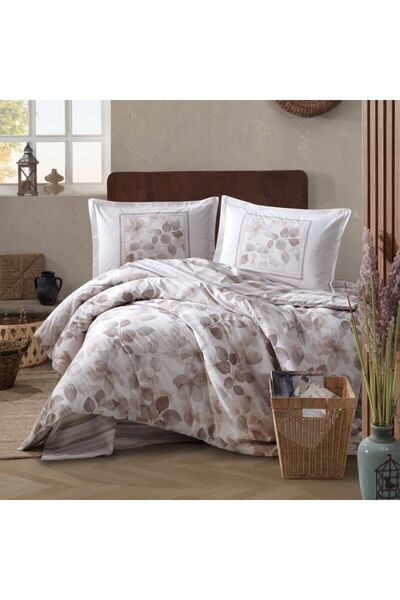 Ethab Ticaret Ranforce Snow Set Double Semeran V1 Beige