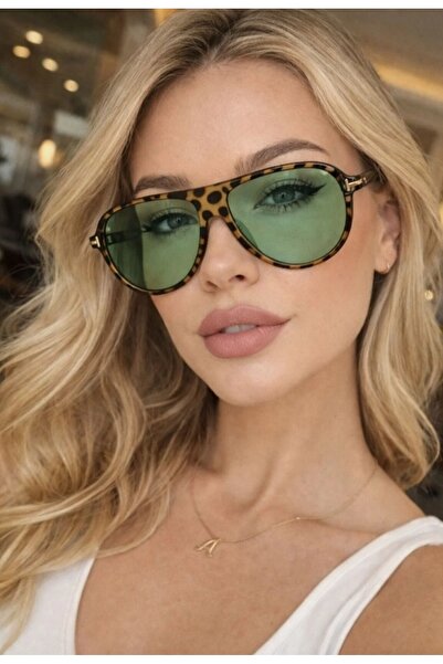 Byc polo Cbp030 Tamfor Leopard Green Sunglasses.