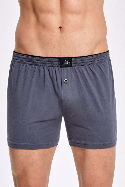 İlke Men'S, 100% Cotton, Solid Color, Towel Waist 6-Piece Boxer