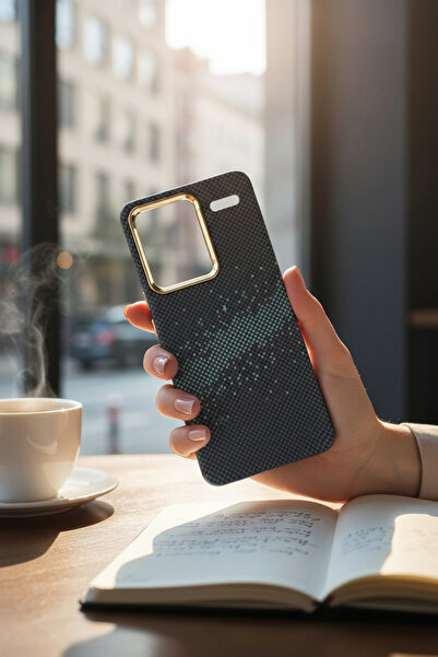 batuteknoloji Redmi Note 13 Pro Plus 5G İç Yüzeyi Kadife Etno Karbon BTU Sili...