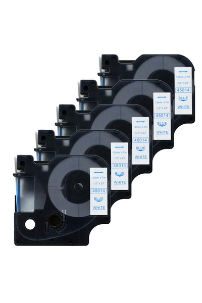 G Print Dymo 45014 compatible label tape pack