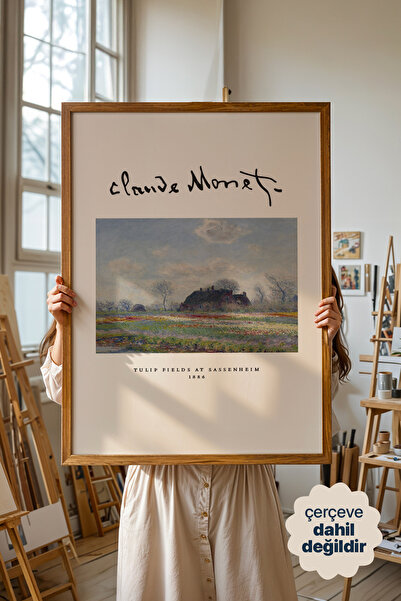 Persona Istanbul Claude Monet "Sassenheim Lale Tarlaları" (1886) - Empresyoni...