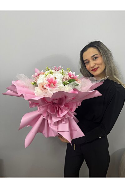 ATLAS PEYZAJ Hediye Çiçek Buketi kız isteme çiçeği söz nişan hediyelik buket ...