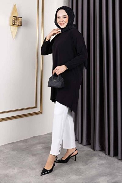 Kalemen Moda Sandy Makas Tunik 1002 Siyah