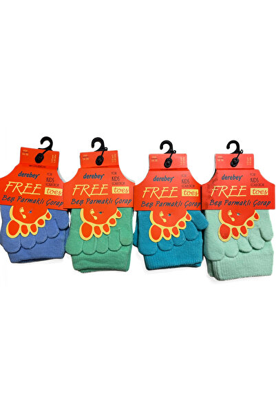 S&G PRO COLLECTION Beş Parmaklı Çorap 4'lü