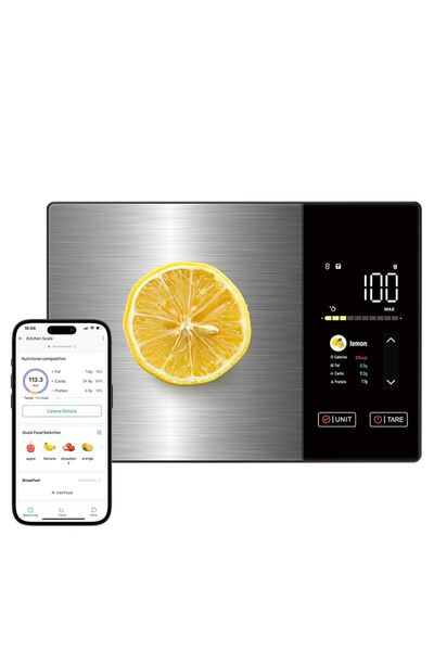 Generic ميزان مطبخ رقمي ذكي مزود بخاصية تتبع السعرات الحرارية