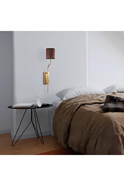 AmberLED Stylish Bright Gold Lampshade Lighting E27 Compatible for Living Roo...